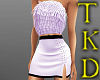 Lavender Fringed Fit