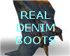Real Denim Boots