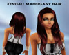 Kendall Mahogany Hair