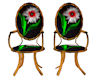 Bamboo Flower Chairs