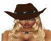 COWGIRL BROWN HAT #2
