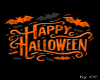 Happy Halloween TP Sign