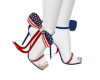 4th Of July Bow Heels