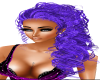 lilac sparkle party hair