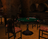 Dark Rich Poker Table