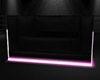 Neon couch faded pink