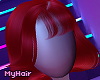 rachel + bangs red
