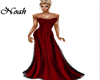 Red gown