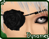 *Dy} Black Rose Eyepatch