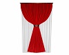 MP~RED&WHITE CURTAINS