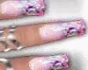 Pink Clamour Nails