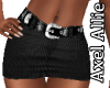 AA RLS Black Mini Skirt