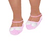 Babys Pink Leather Shoes