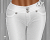 Simple White Jeans AF