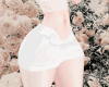 Denim Skirt~ White