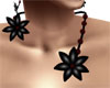 [J] Goth Bs rose necklac