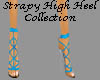 C - Blue Strapy Heels