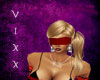 *Vixx* Red Blindfold
