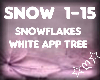 Snowflakes,White Apple T