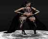 Black Dragon Fantasy Demon Lady