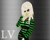 =LV= Cute girl green