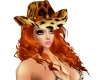 Leopard Skin Cowgirl Hat