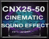 CNX26-50 SOUND EFFECTS