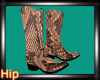 [HB] Snakeskin Boots