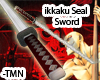 Ikkaku's seal Sword