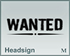 Headsign WANTED