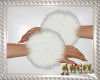 AIB]White Fur Cuffs