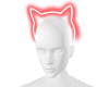 AS Neon Red Cat Ears