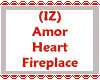 (IZ) Amor Heart Fireplac