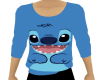 Blue cartoon shirt