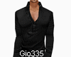 [Gio]POLO SHIRT BLACK