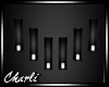 {CS}Midnight Wall Candle