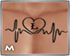 Ł pulse tattoo
