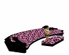 {NS} pink leppard sofa