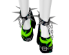 Channy green spiked