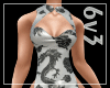 6v3| Gray Orient Dress