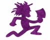 purple hatchetman tattoo