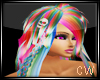 CW Emo Rainbow Vibe Hair