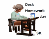 Desk Animated Kid