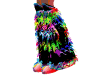 Rainbow Monster Boots