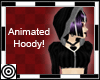 *m Animated Black Hoody