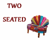TWO SEATED COLOR CHAIR