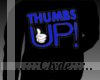 Thumbs Up Blue