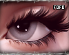 my full lashes + mole
