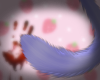Blue cat tail