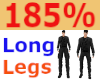 ❤185% Long Legs
